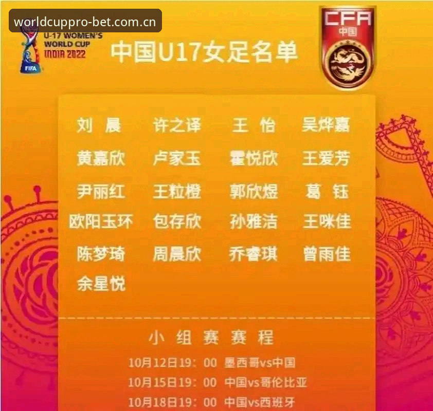 U17世界杯抽签结果深度评测：从世界杯竞彩平台看中国足球青训新机遇